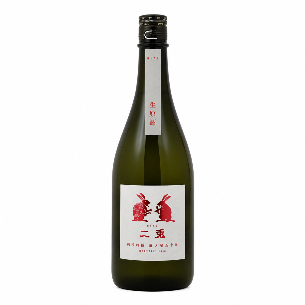 二兔 亀の尾55 純米吟釀 720ml