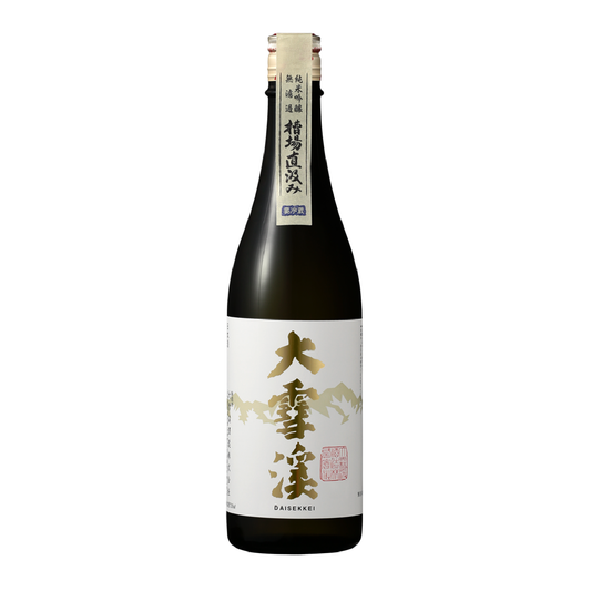 大雪溪 槽場直汲 純米吟釀 無濾過生原酒 720ml