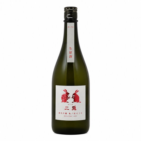 二兔 亀の尾55 純米吟釀 720ml